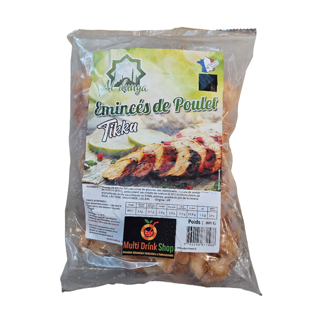 Image de Emincé de Poulet Tikka HALAL