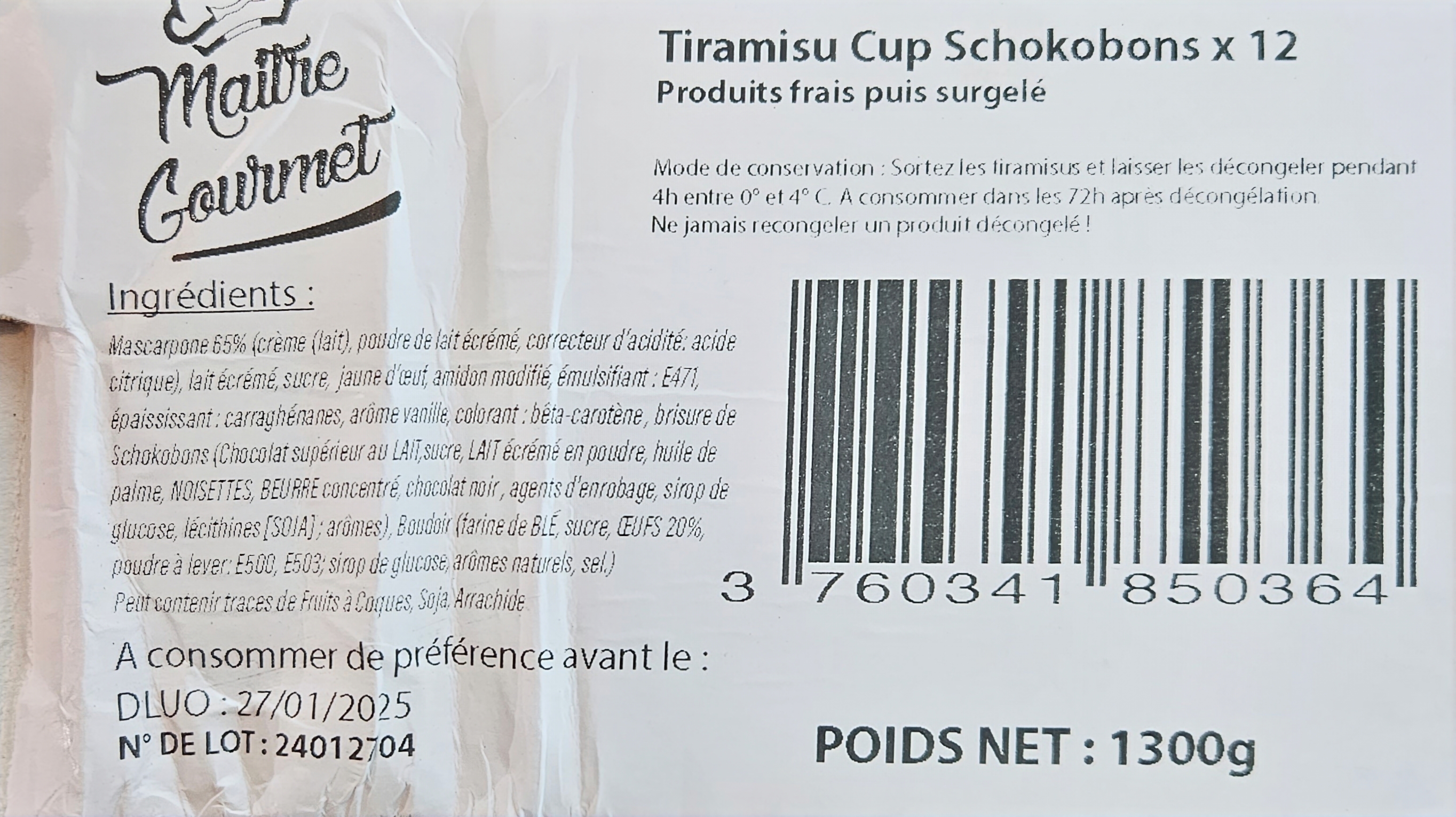 Image de Tiramisu Cup Kinder Schoko-Bons