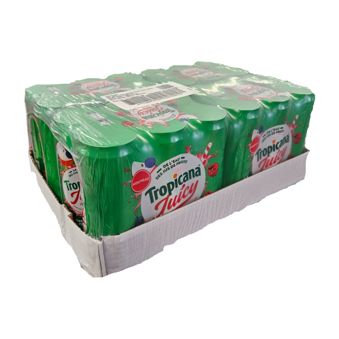 Image de Tropicana Juicy Pomme Cassis Framboise 33cl