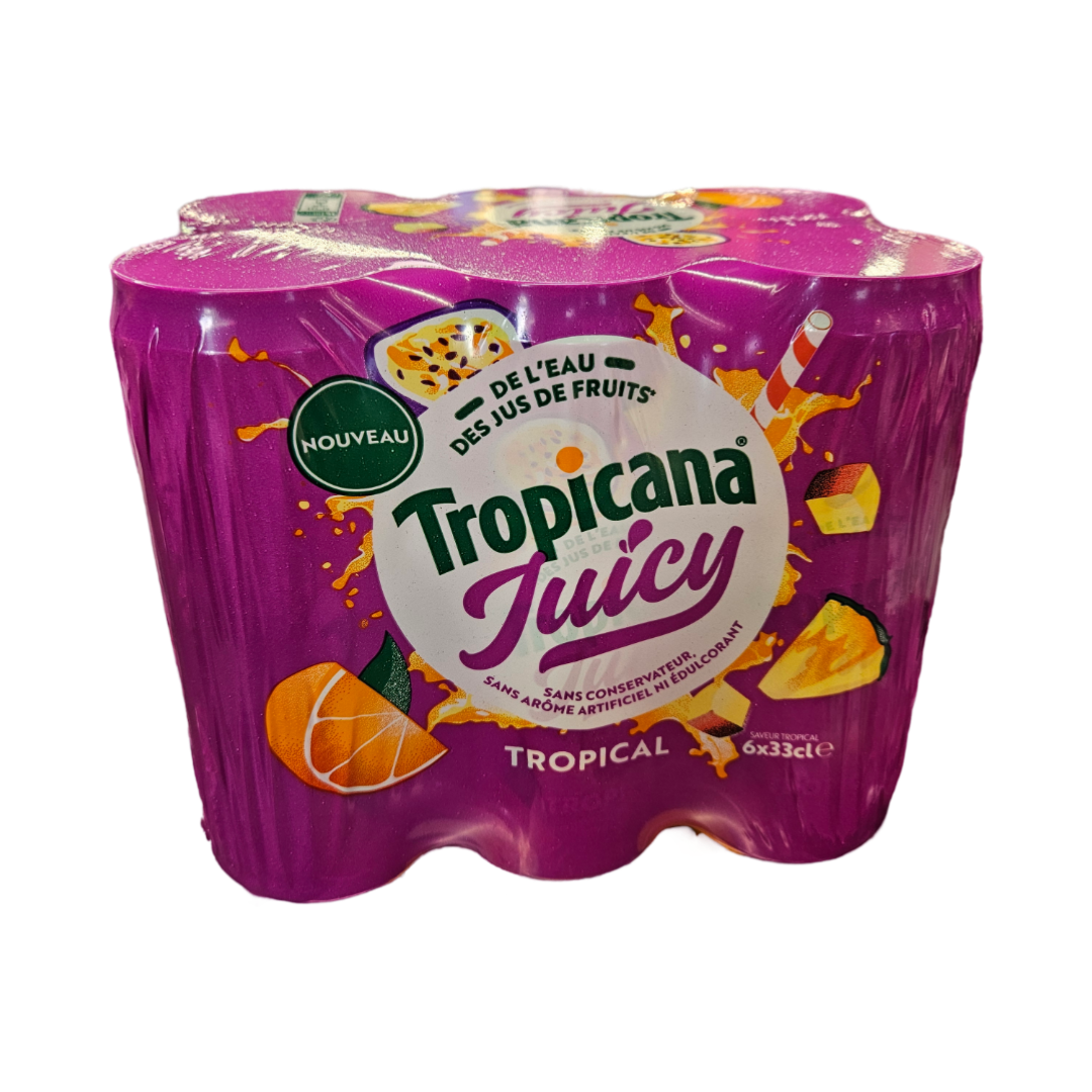 Image de Tropicana Juicy Tropical 33cl