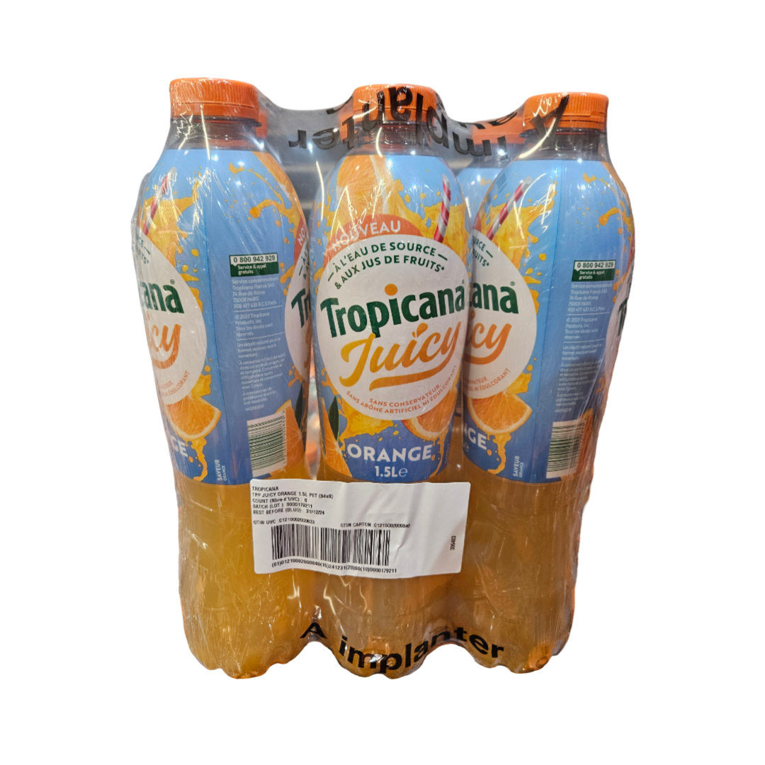 Image de Tropicana Juicy Orange 1,5l